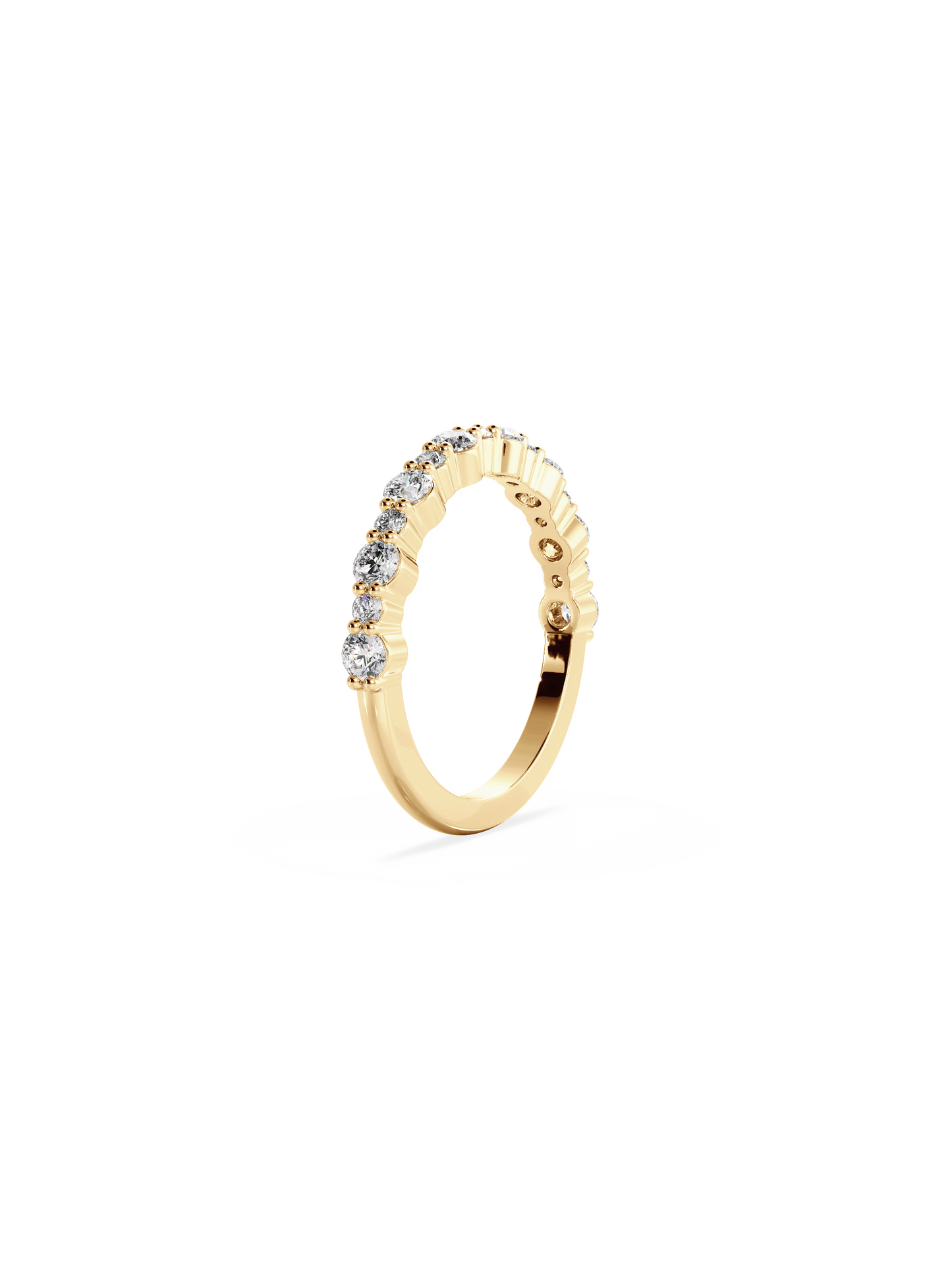 0.37 CT Round Full Eternity Lab Grown Diamond Wedding Band