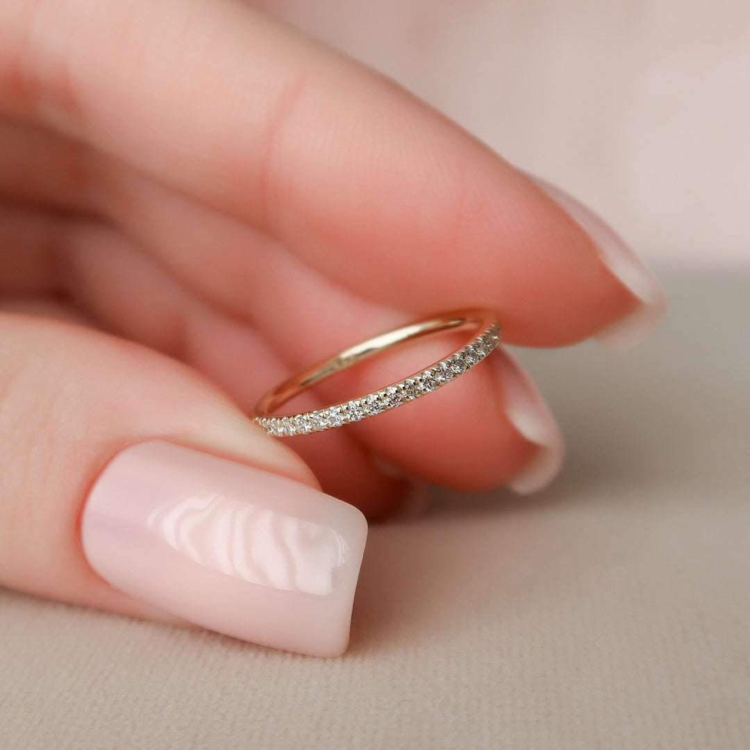 Marquise Cut Cluster Styled Lab Grown Bridal Ring Set