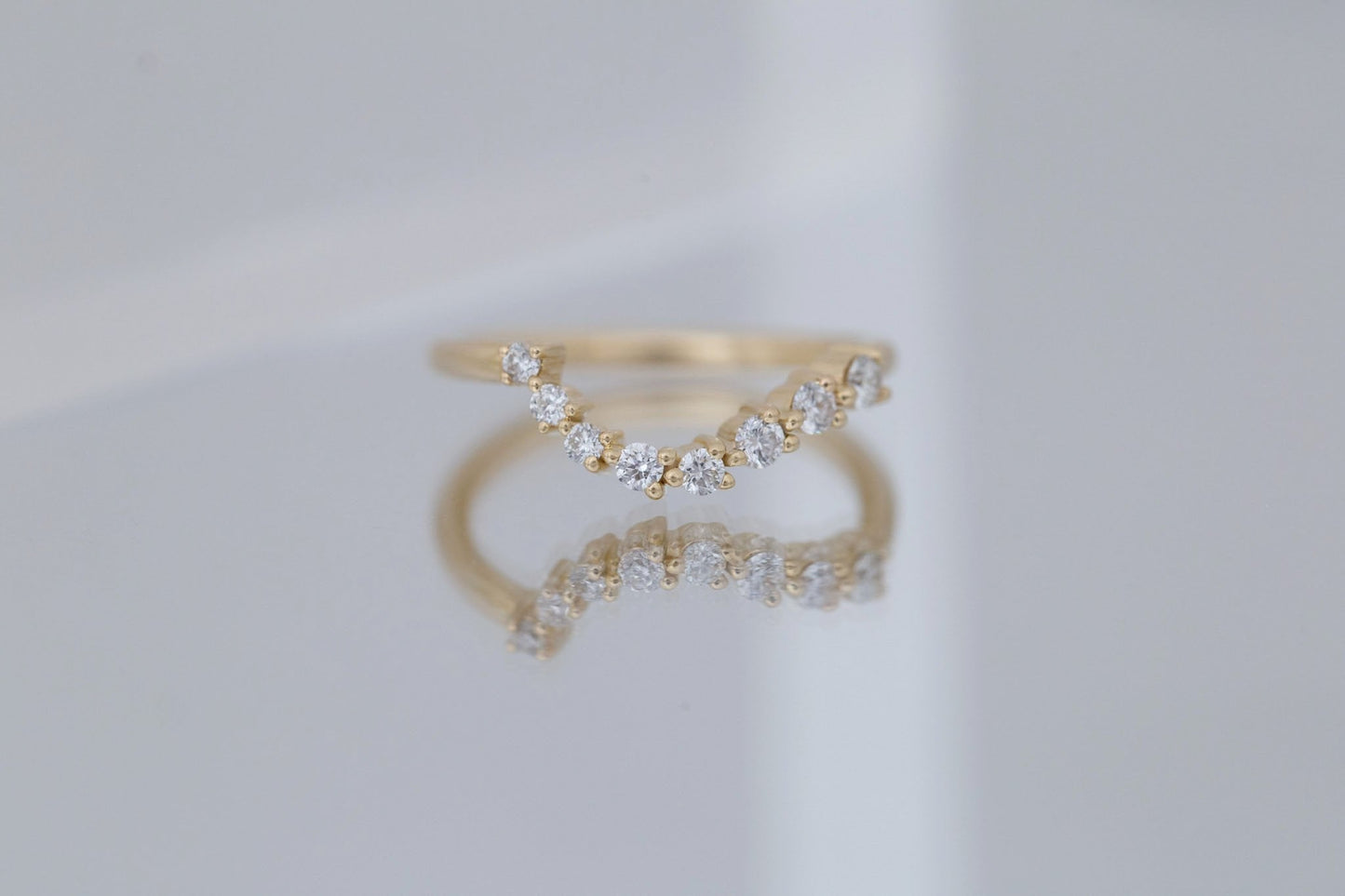 0.37 CT Round Full Eternity Lab Grown Diamond Wedding Band