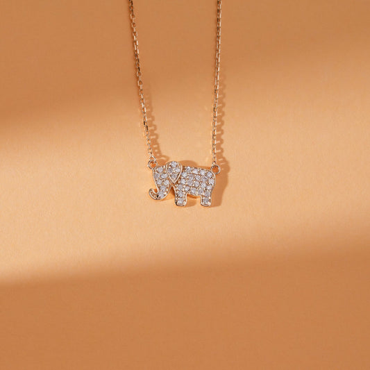 1.0 CT Round Bezel Solitaire Lab Grown Diamond Necklace