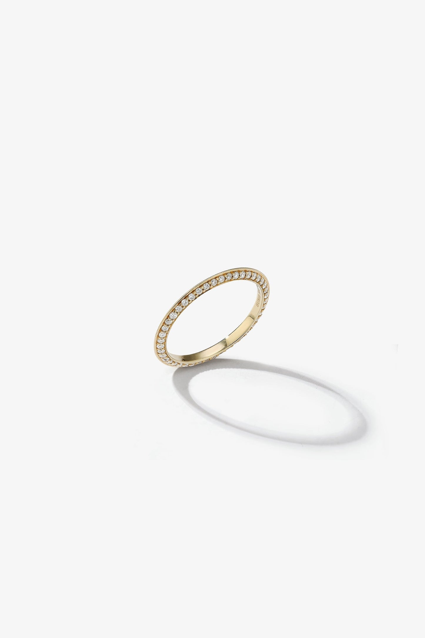 0.37 CT Round Full Eternity Lab Grown Diamond Wedding Band