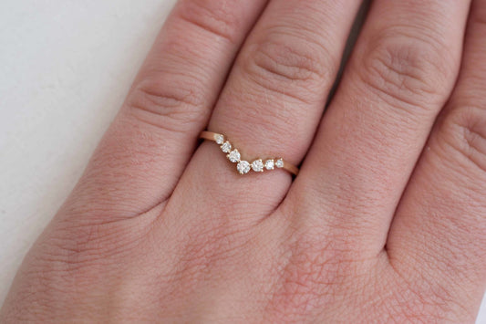 0.37 CT Round Full Eternity Lab Grown Diamond Wedding Band