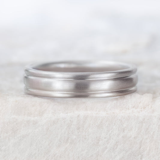 0.37 CT Round Full Eternity Lab Grown Diamond Wedding Band