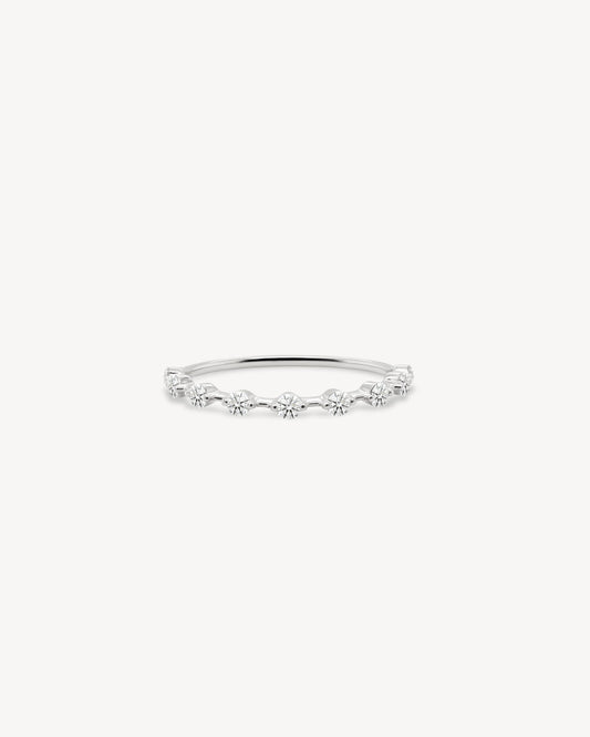 0.37 CT Round Full Eternity Lab Grown Diamond Wedding Band