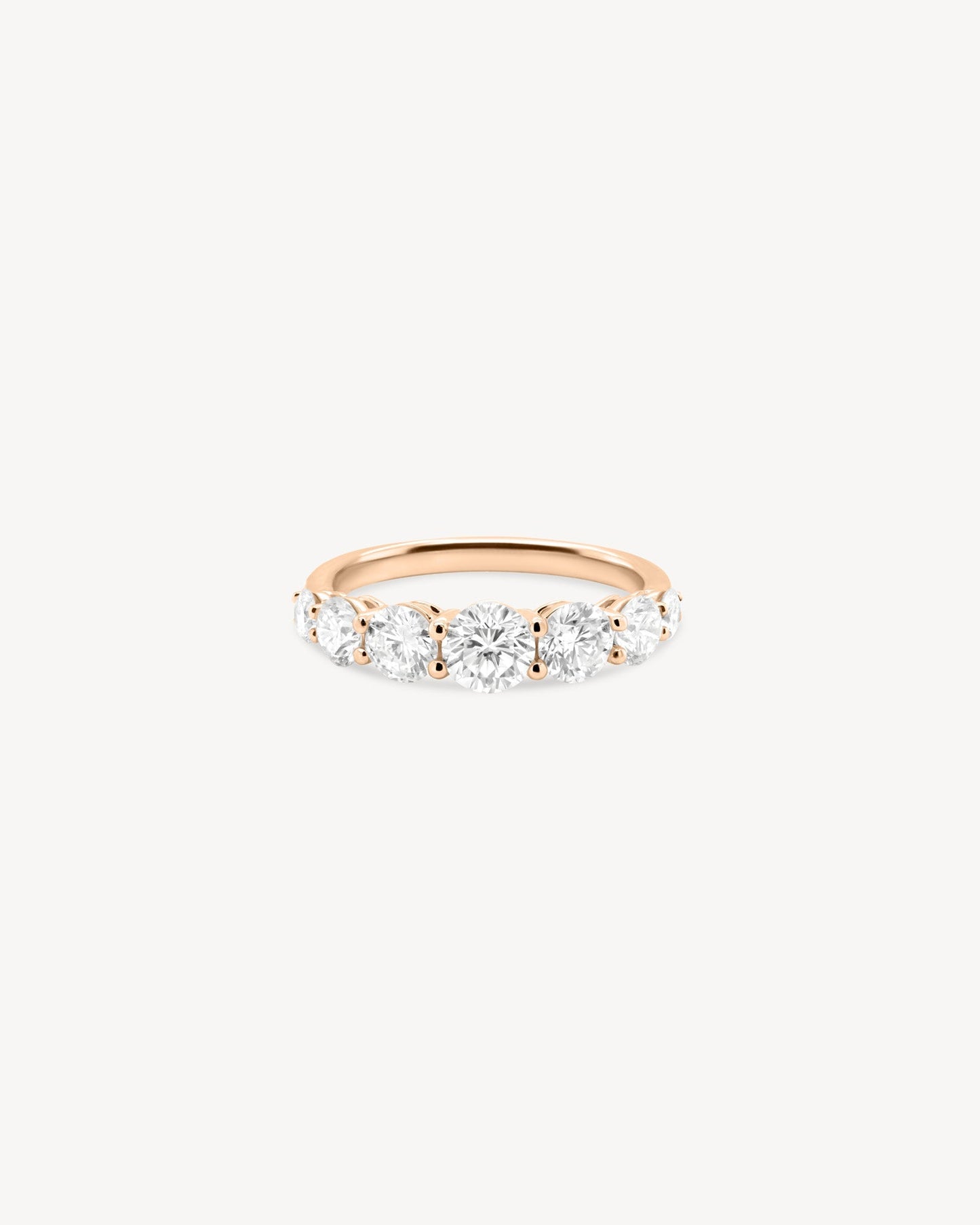 0.37 CT Round Full Eternity Lab Grown Diamond Wedding Band