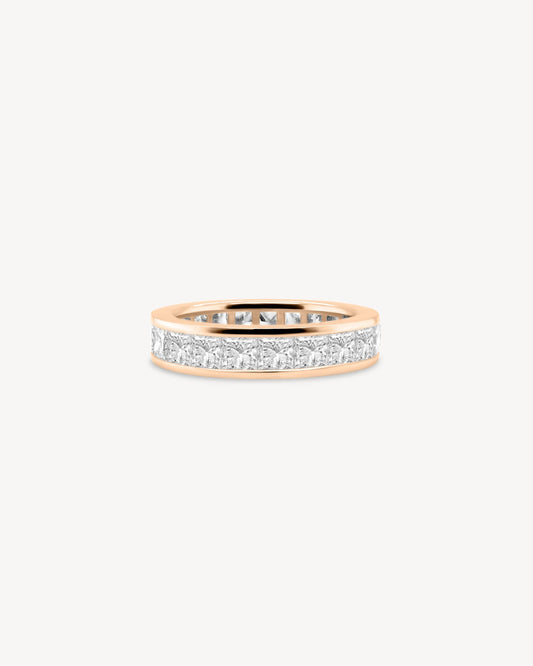 0.37 CT Round Full Eternity Lab Grown Diamond Wedding Band