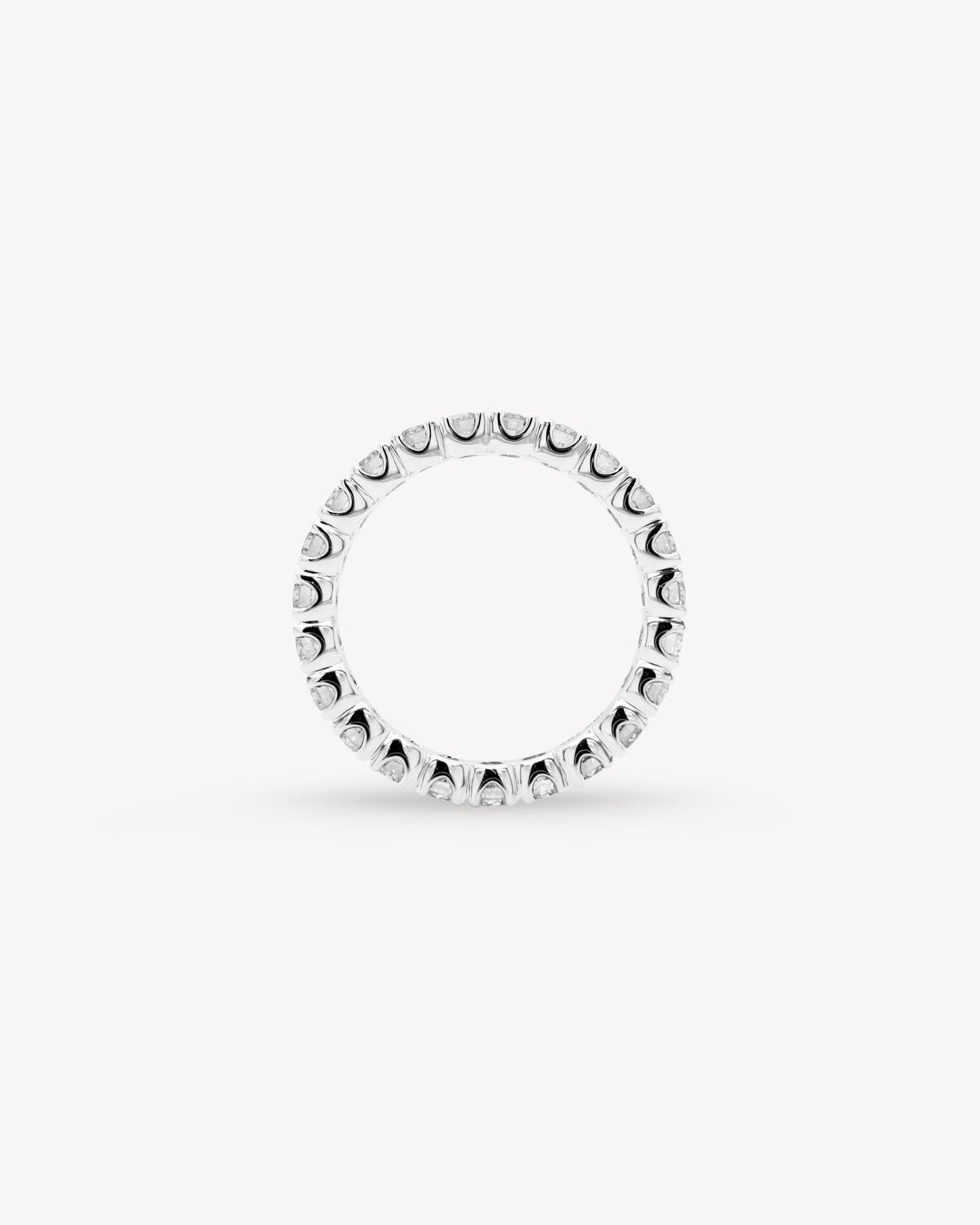 0.37 CT Round Full Eternity Lab Grown Diamond Wedding Band