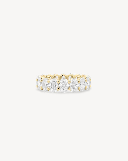 0.37 CT Round Full Eternity Lab Grown Diamond Wedding Band