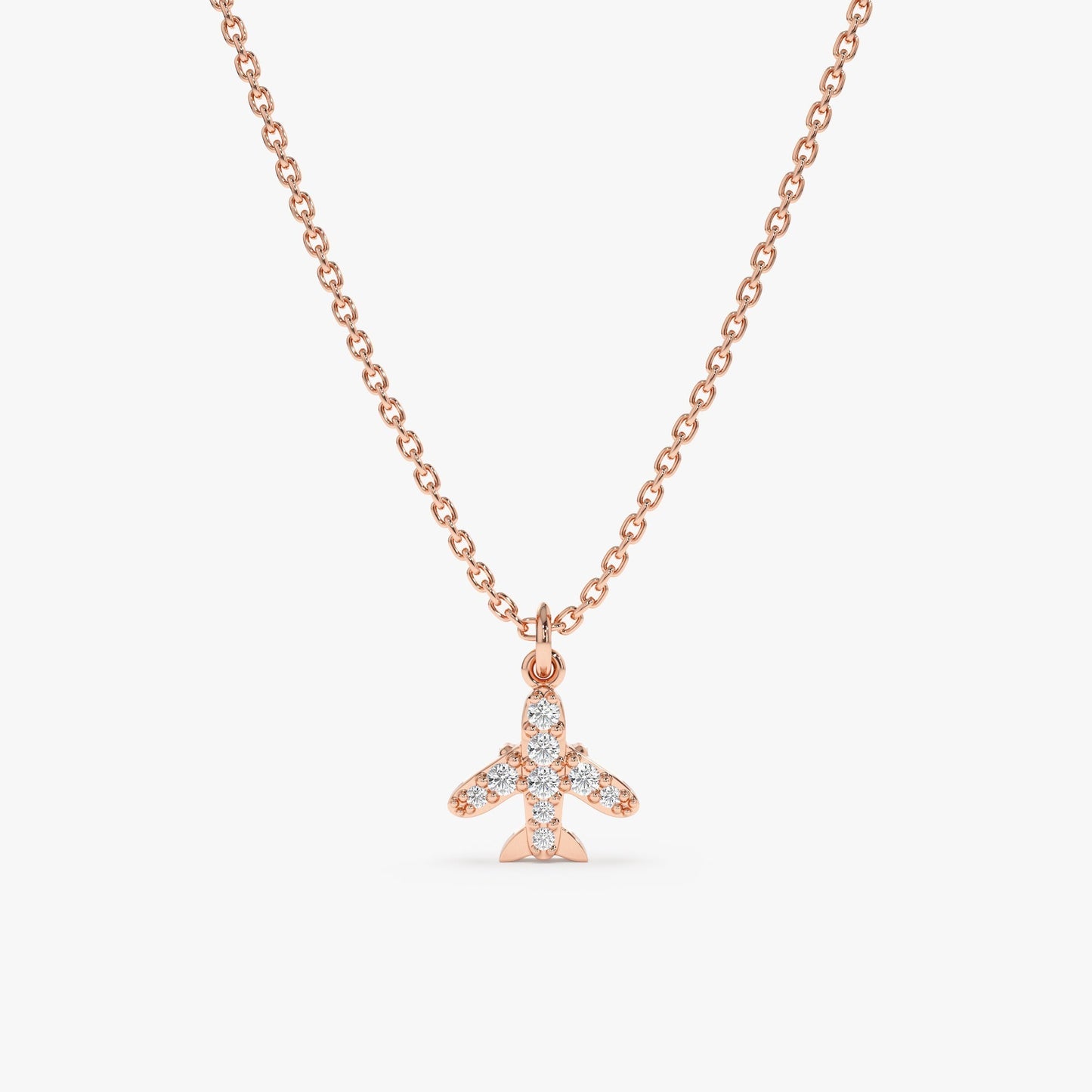 1.0 CT Round Bezel Solitaire Lab Grown Diamond Necklace