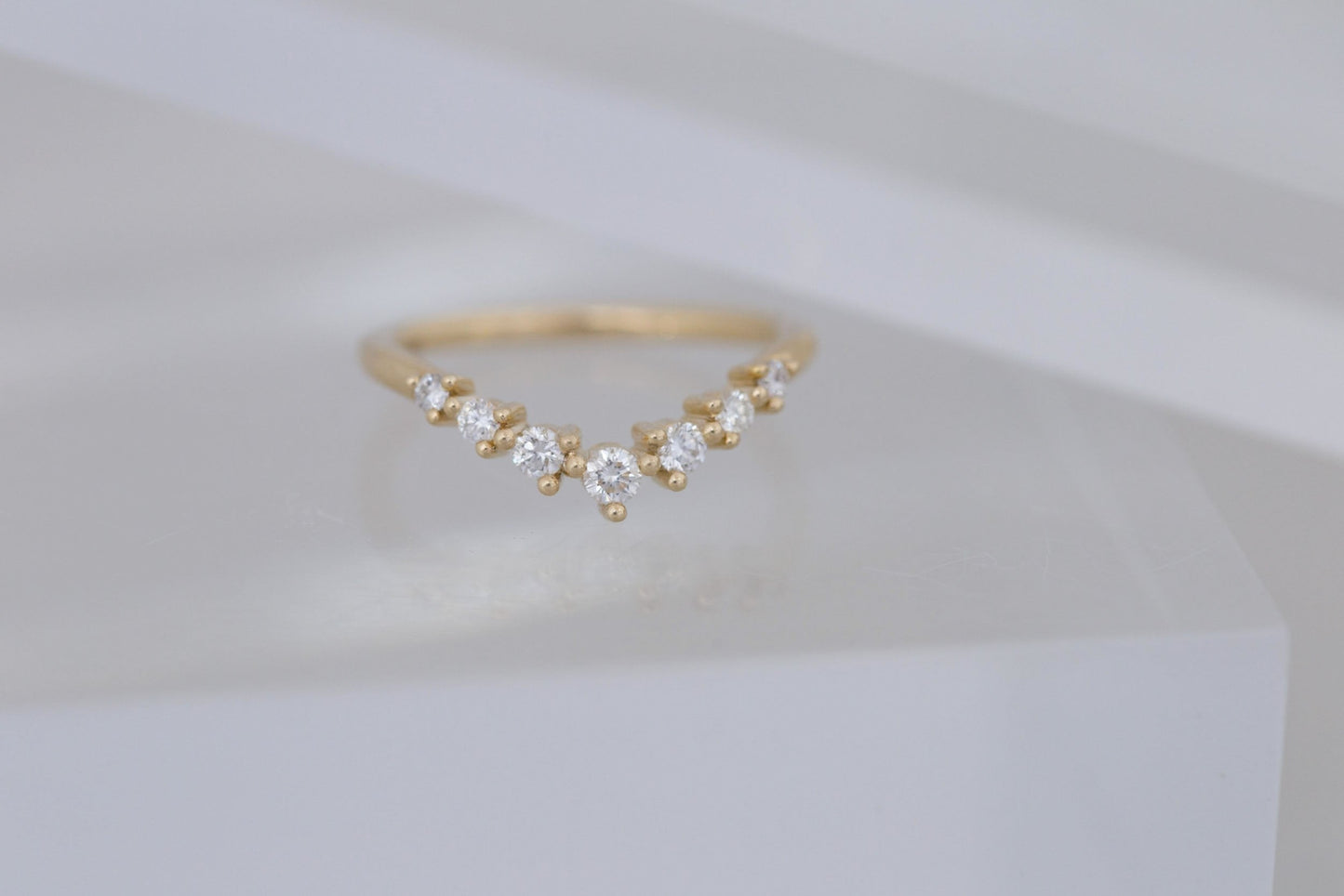 0.37 CT Round Full Eternity Lab Grown Diamond Wedding Band