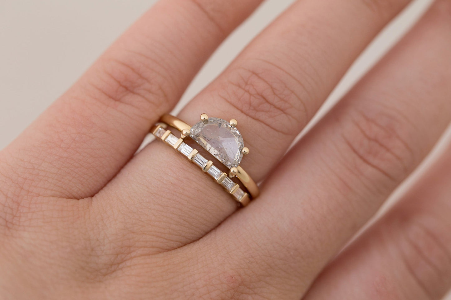 0.37 CT Round Full Eternity Lab Grown Diamond Wedding Band