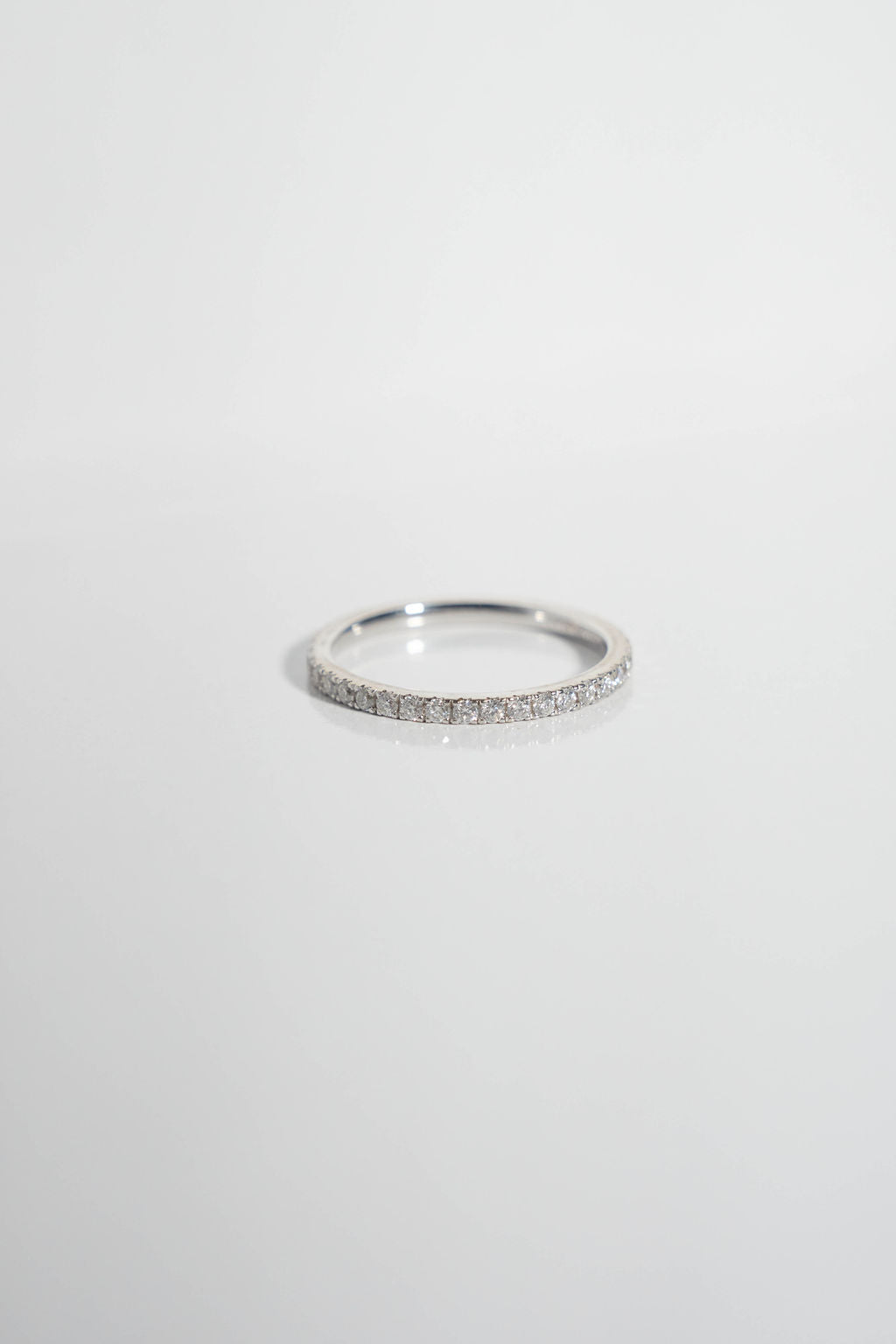 0.37 CT Round Full Eternity Lab Grown Diamond Wedding Band