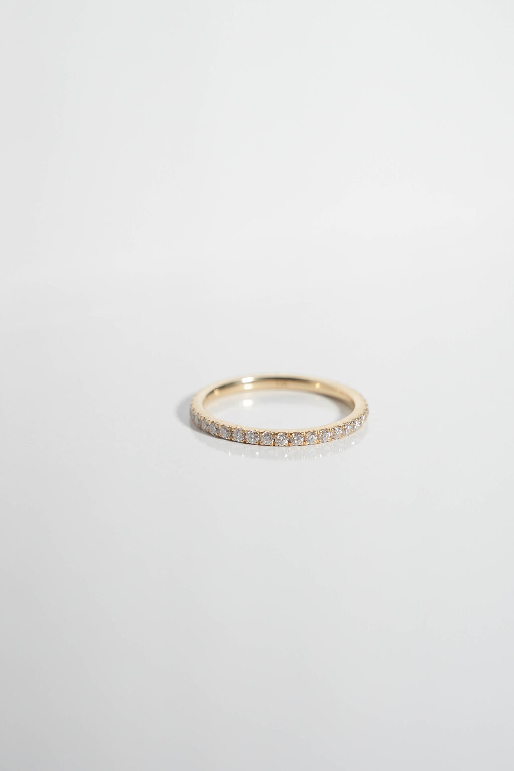 0.37 CT Round Full Eternity Lab Grown Diamond Wedding Band