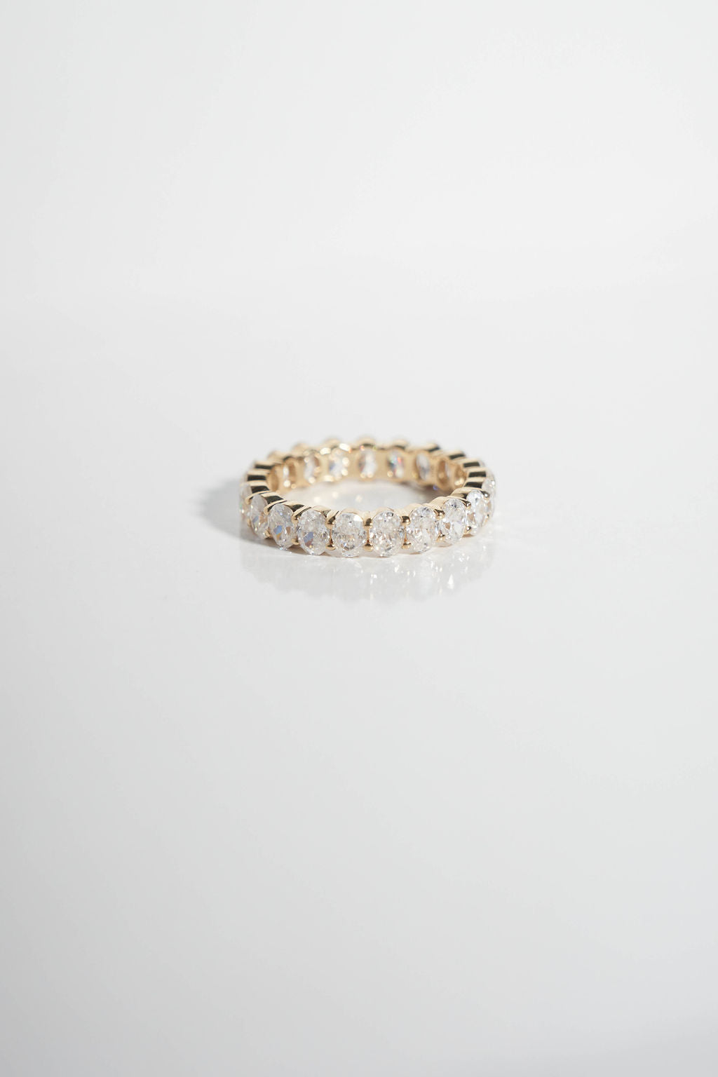 0.37 CT Round Full Eternity Lab Grown Diamond Wedding Band