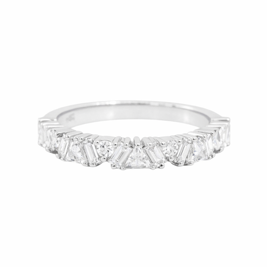 0.37 CT Round Full Eternity Lab Grown Diamond Wedding Band