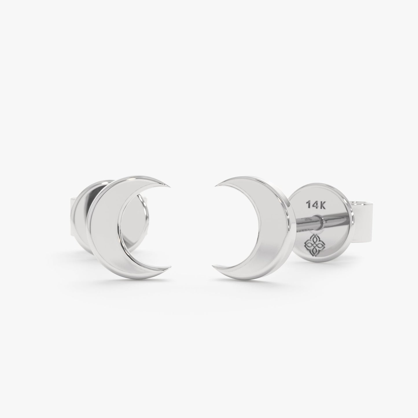 1.0 CT Round Bezel Solitaire Lab Grown Diamond Earrings