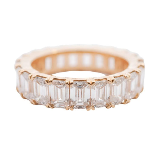 0.37 CT Round Full Eternity Lab Grown Diamond Wedding Band