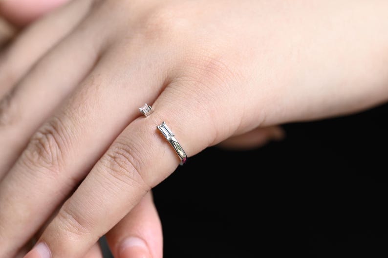 Marquise Cut Cluster Styled Lab Grown Wedding Band