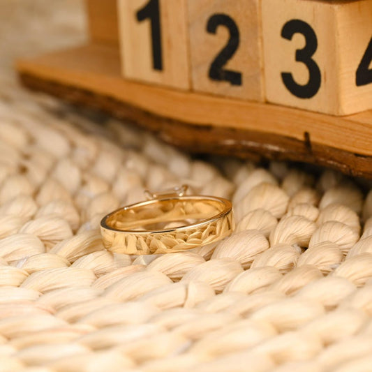 Marquise Cut Cluster Styled Lab Grown Diamond Engagement Ring