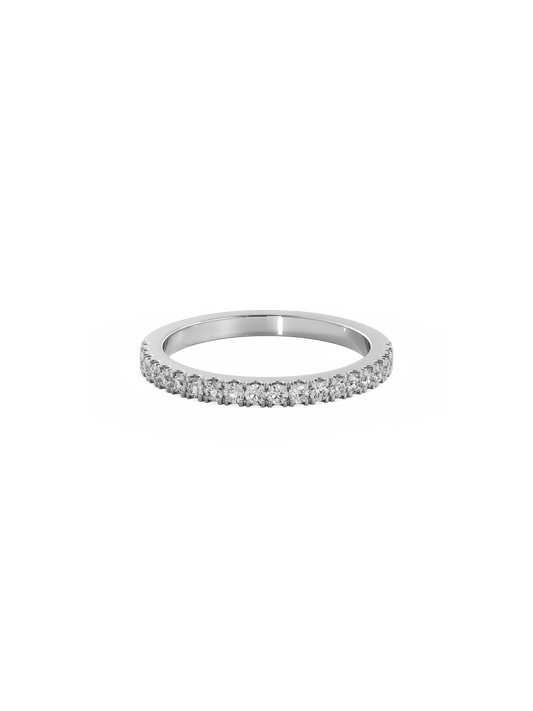 0.37 CT Round Full Eternity Lab Grown Diamond Wedding Band