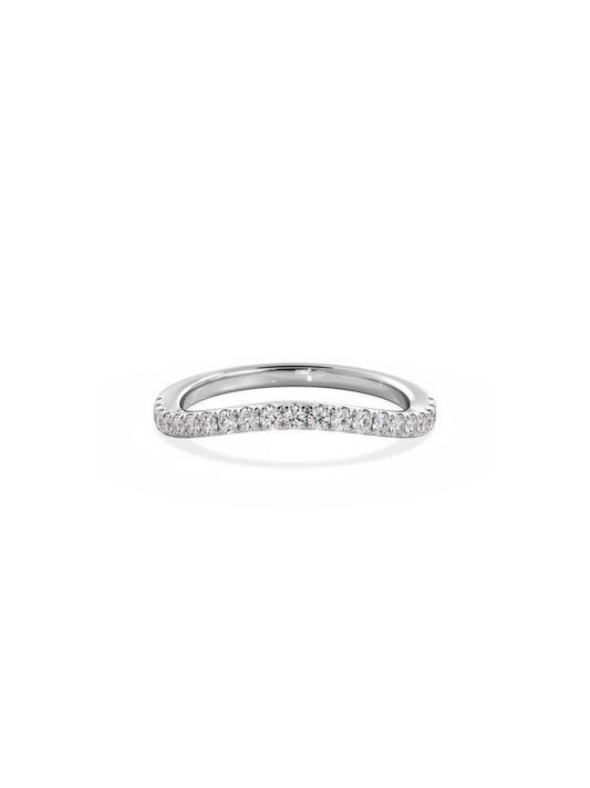 0.37 CT Round Full Eternity Lab Grown Diamond Wedding Band