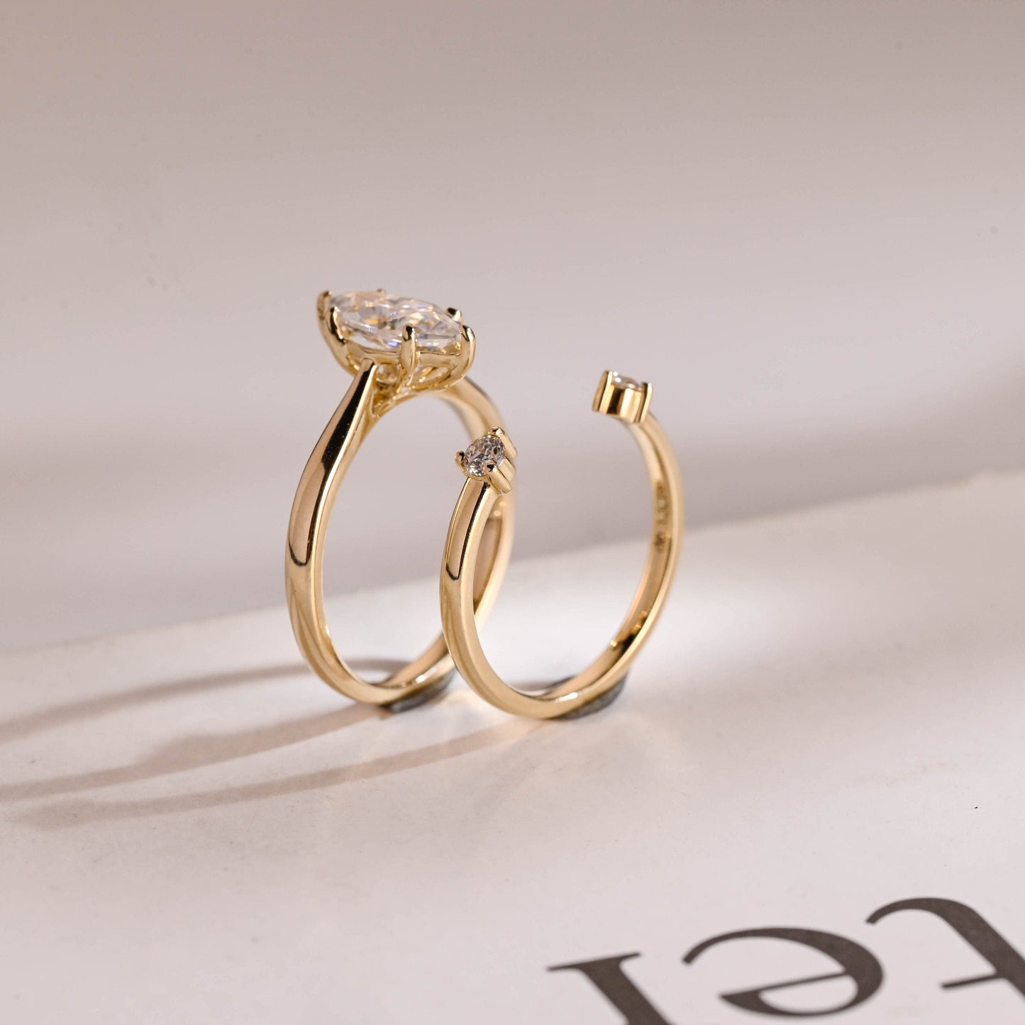 3.0 CT Round Pave Lab Grown Diamond Bridal Set