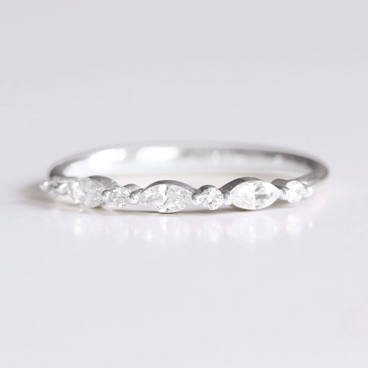 0.37 CT Round Full Eternity Lab Grown Diamond Wedding Band