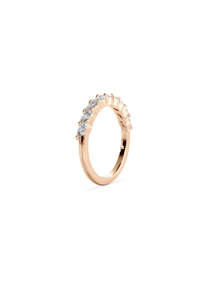 0.37 CT Round Full Eternity Lab Grown Diamond Wedding Band