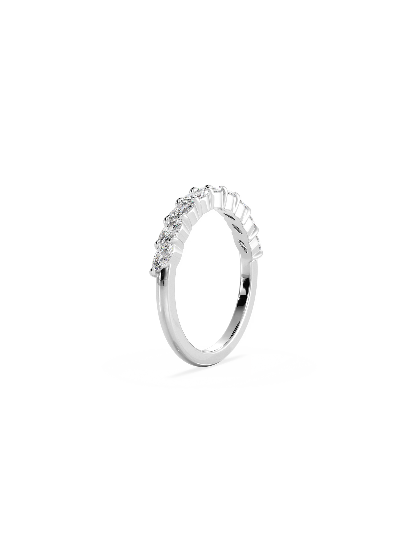 0.37 CT Round Full Eternity Lab Grown Diamond Wedding Band