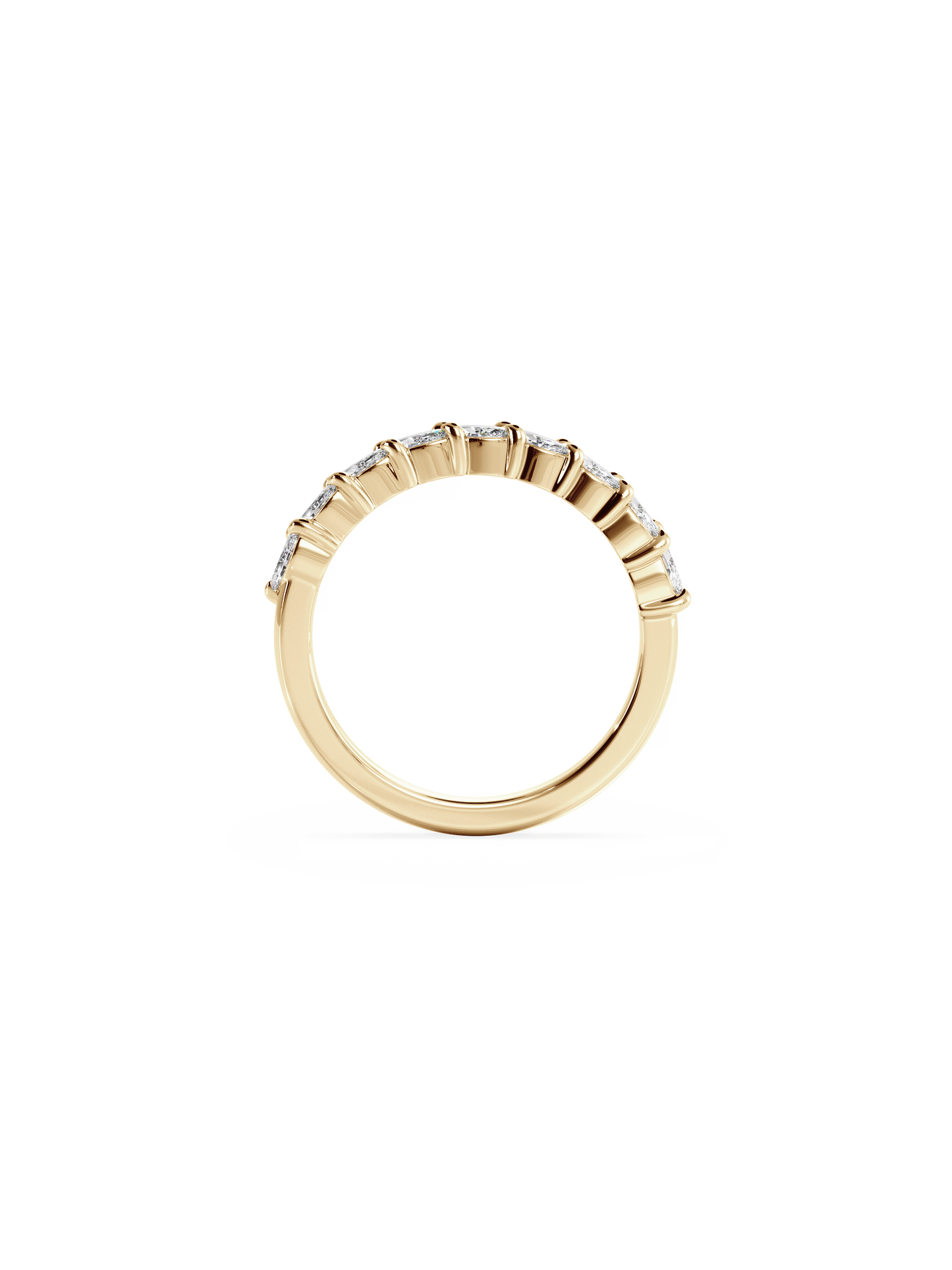 0.37 CT Round Full Eternity Lab Grown Diamond Wedding Band