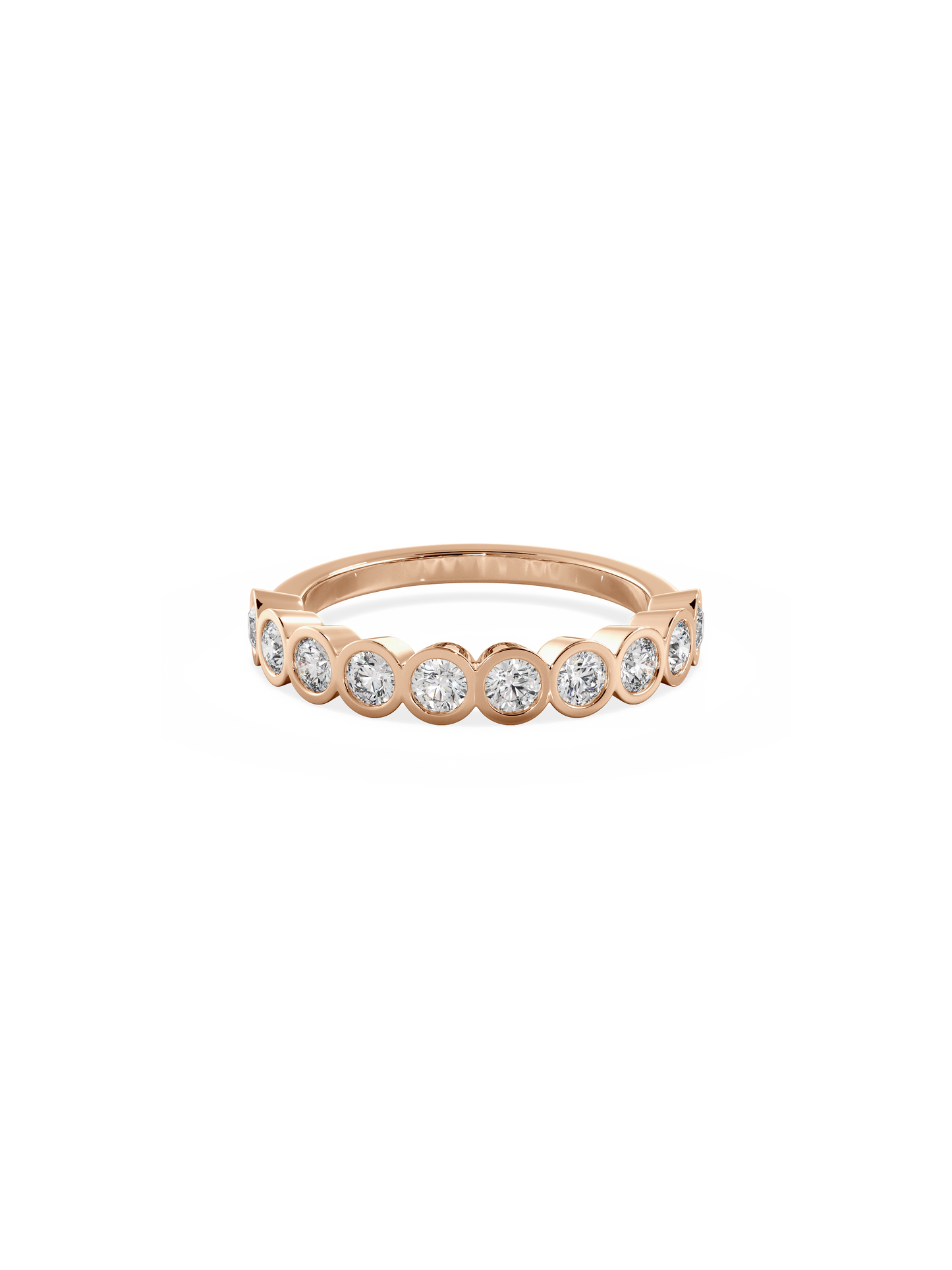 0.37 CT Round Full Eternity Lab Grown Diamond Wedding Band