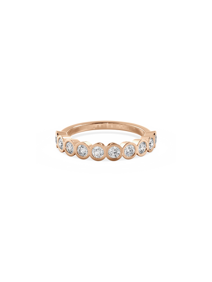0.37 CT Round Full Eternity Lab Grown Diamond Wedding Band