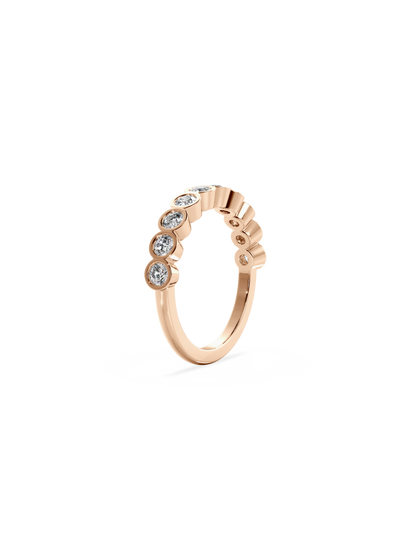 0.37 CT Round Full Eternity Lab Grown Diamond Wedding Band