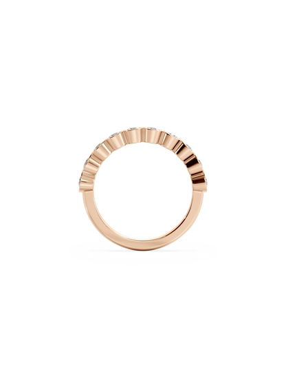 0.37 CT Round Full Eternity Lab Grown Diamond Wedding Band
