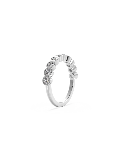 0.37 CT Round Full Eternity Lab Grown Diamond Wedding Band