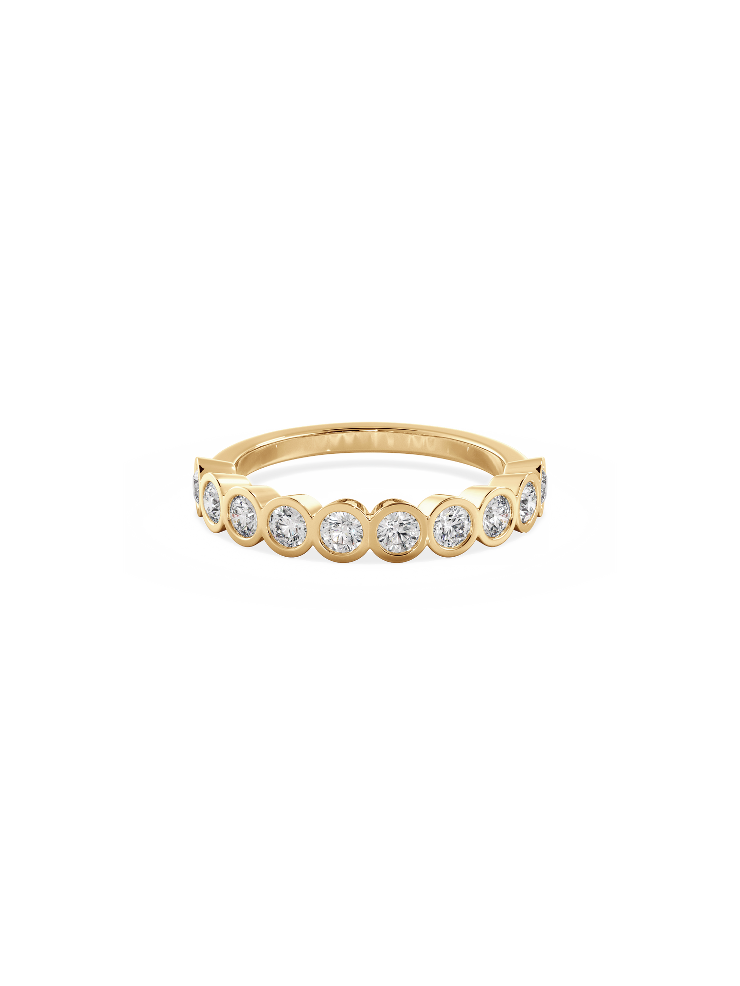 0.37 CT Round Full Eternity Lab Grown Diamond Wedding Band