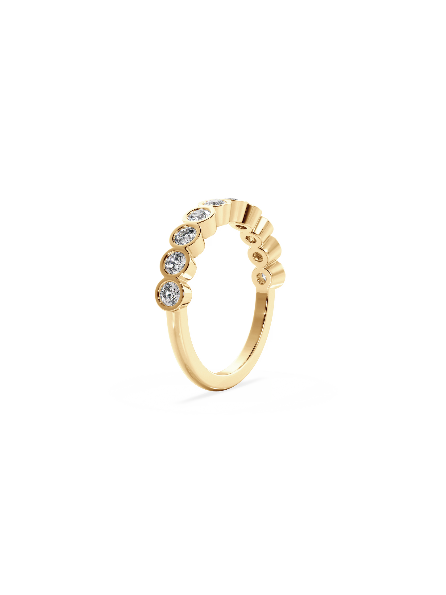 0.37 CT Round Full Eternity Lab Grown Diamond Wedding Band