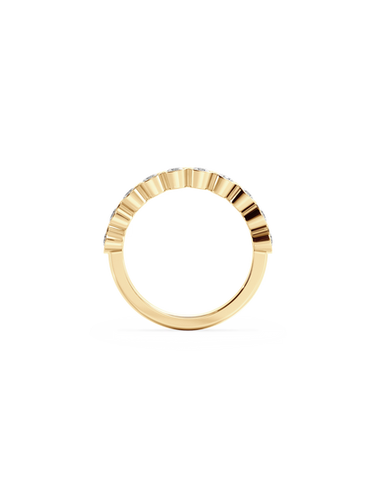 0.37 CT Round Full Eternity Lab Grown Diamond Wedding Band