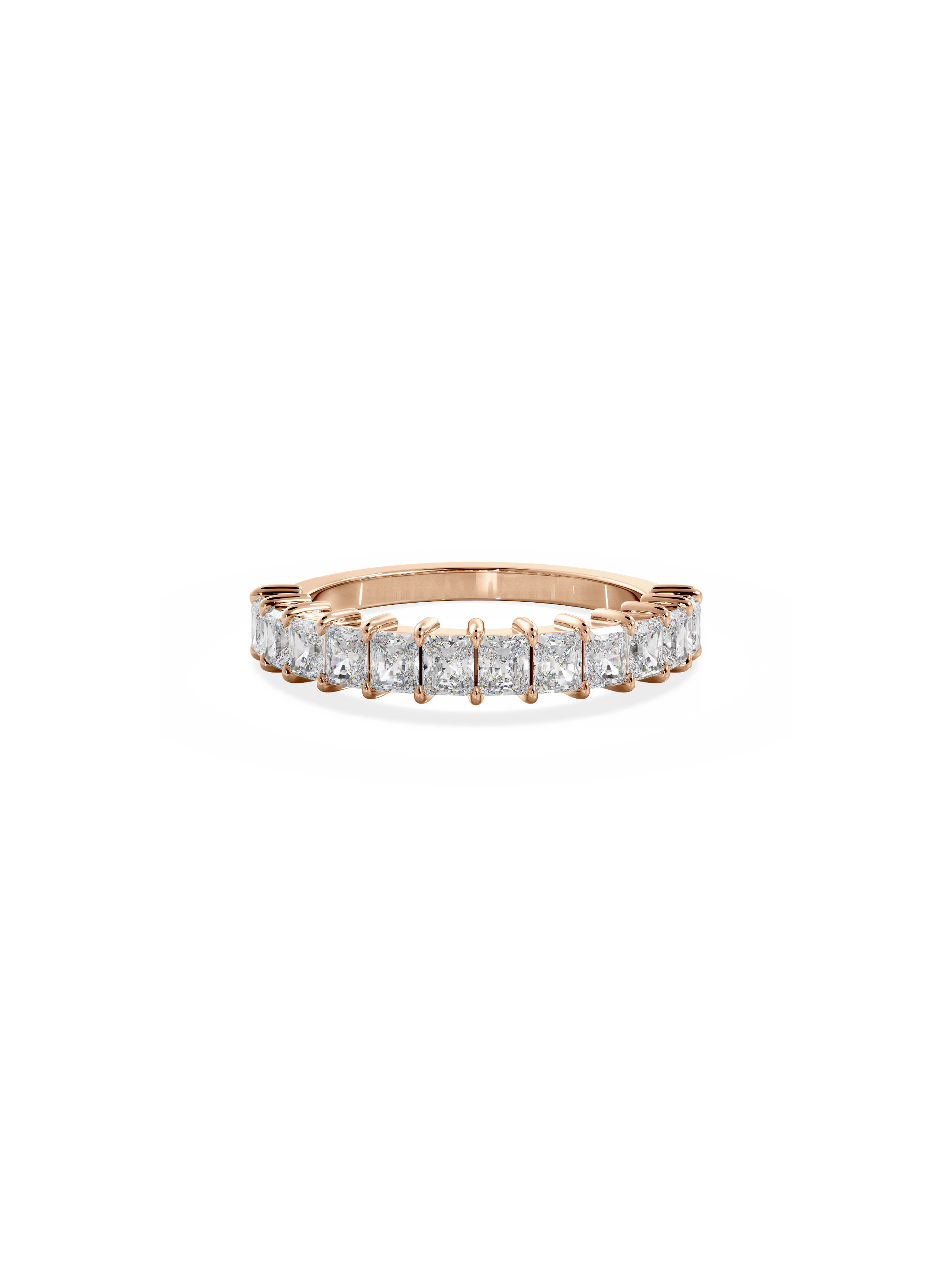 0.37 CT Round Full Eternity Lab Grown Diamond Wedding Band