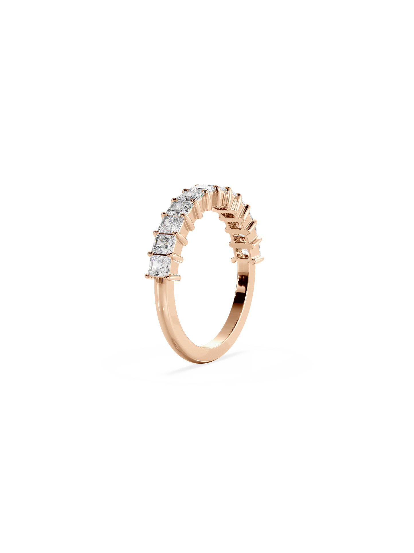 0.37 CT Round Full Eternity Lab Grown Diamond Wedding Band
