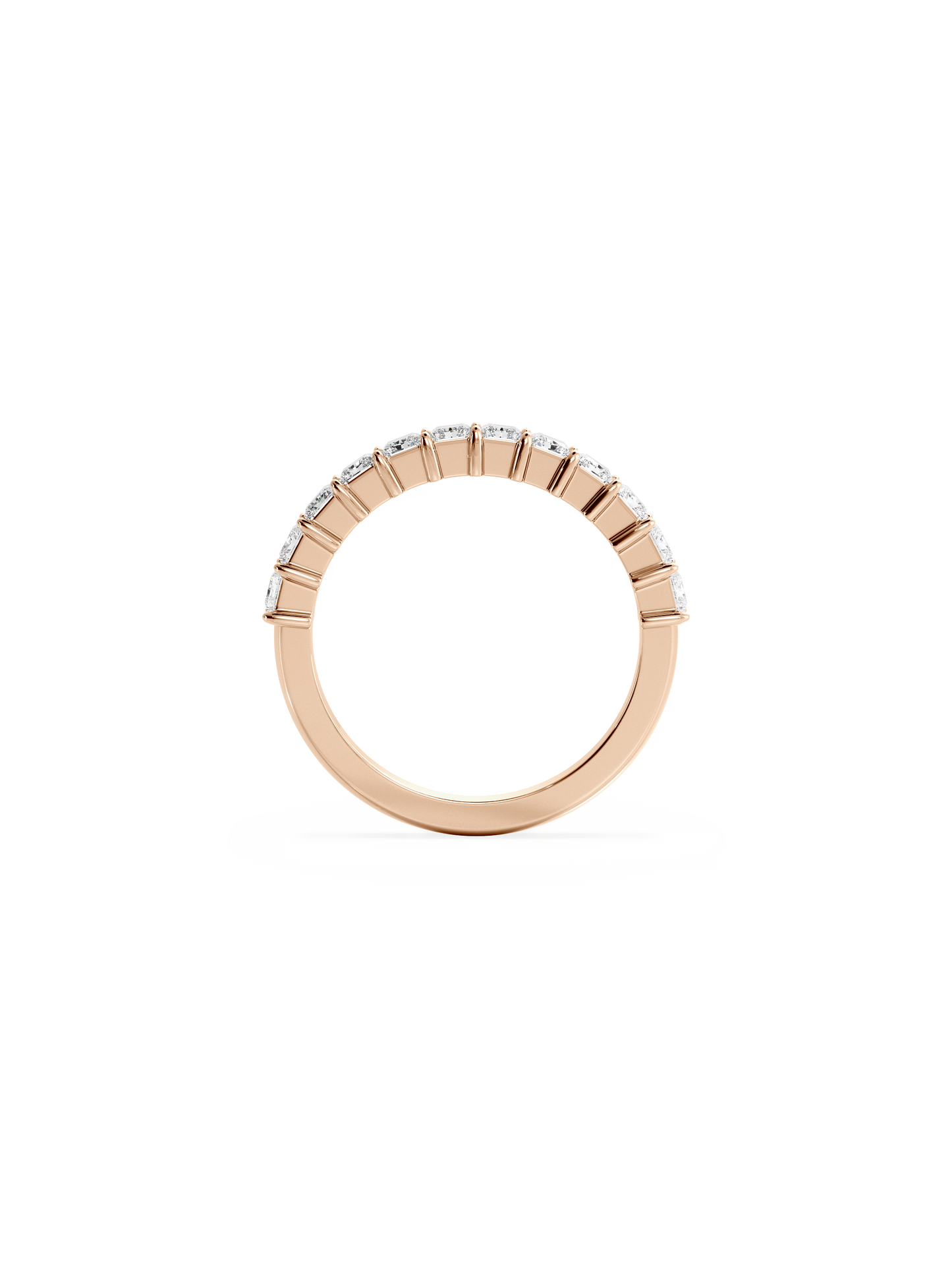 0.37 CT Round Full Eternity Lab Grown Diamond Wedding Band