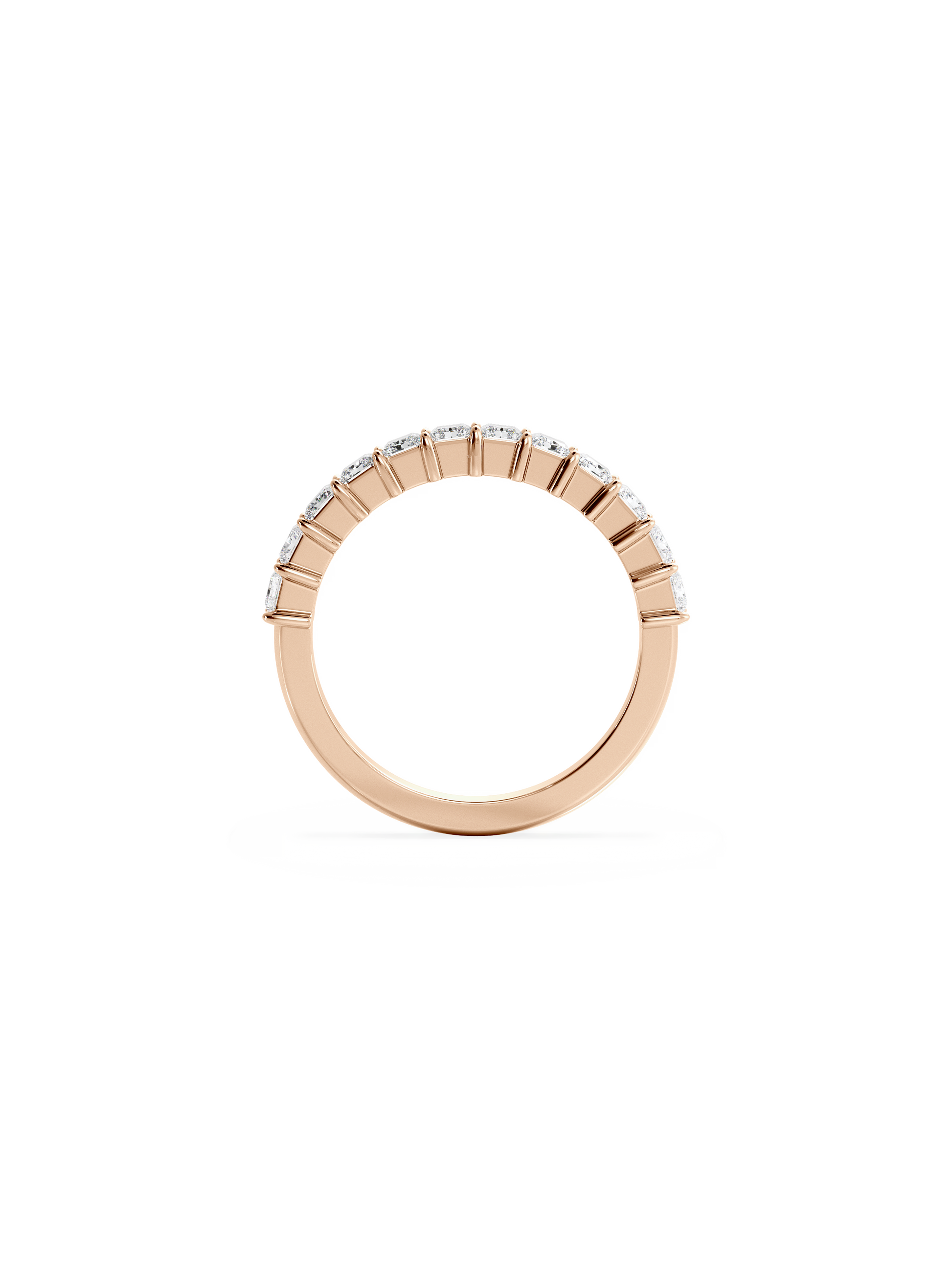 0.37 CT Round Full Eternity Lab Grown Diamond Wedding Band