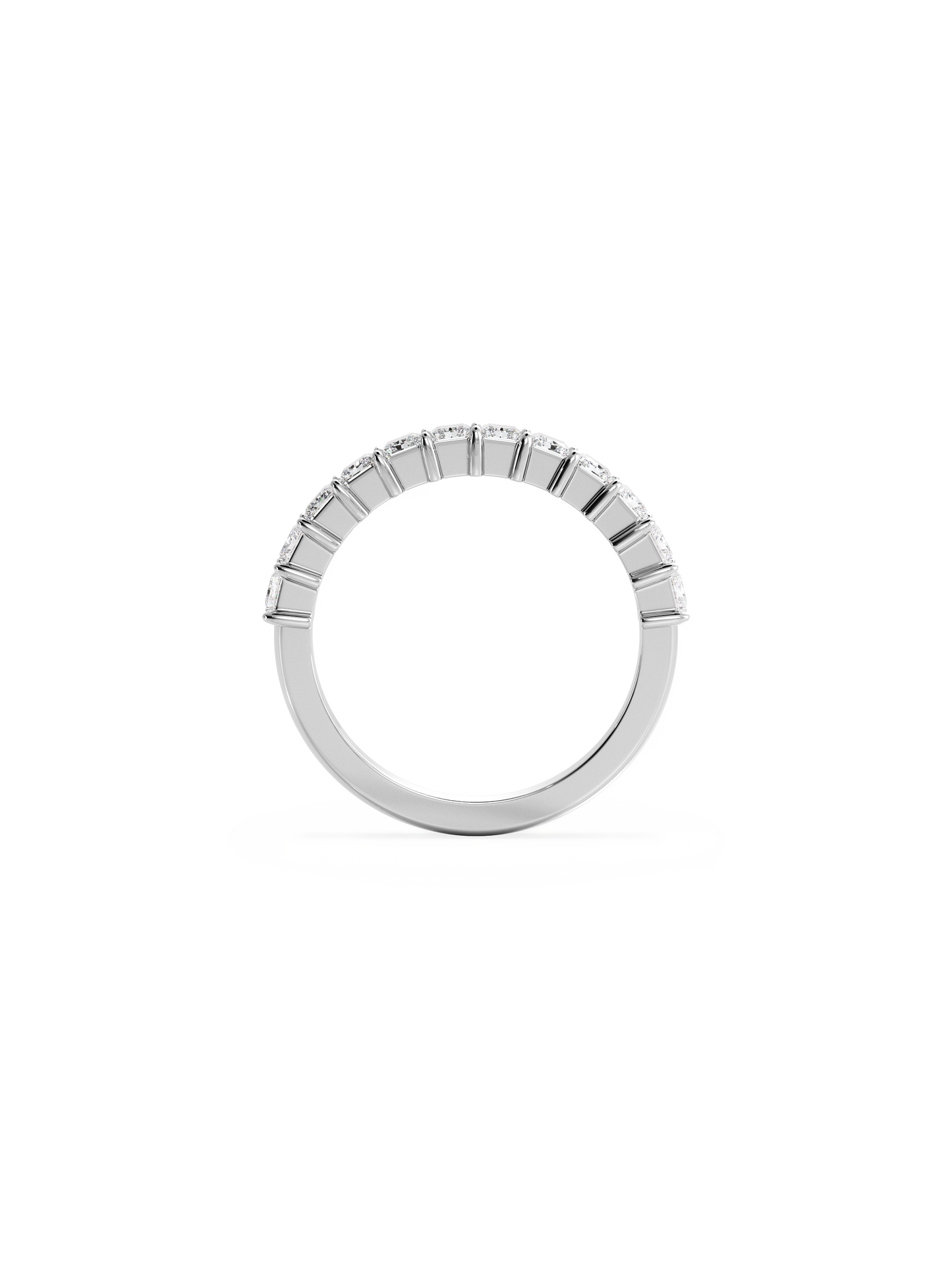 0.37 CT Round Full Eternity Lab Grown Diamond Wedding Band