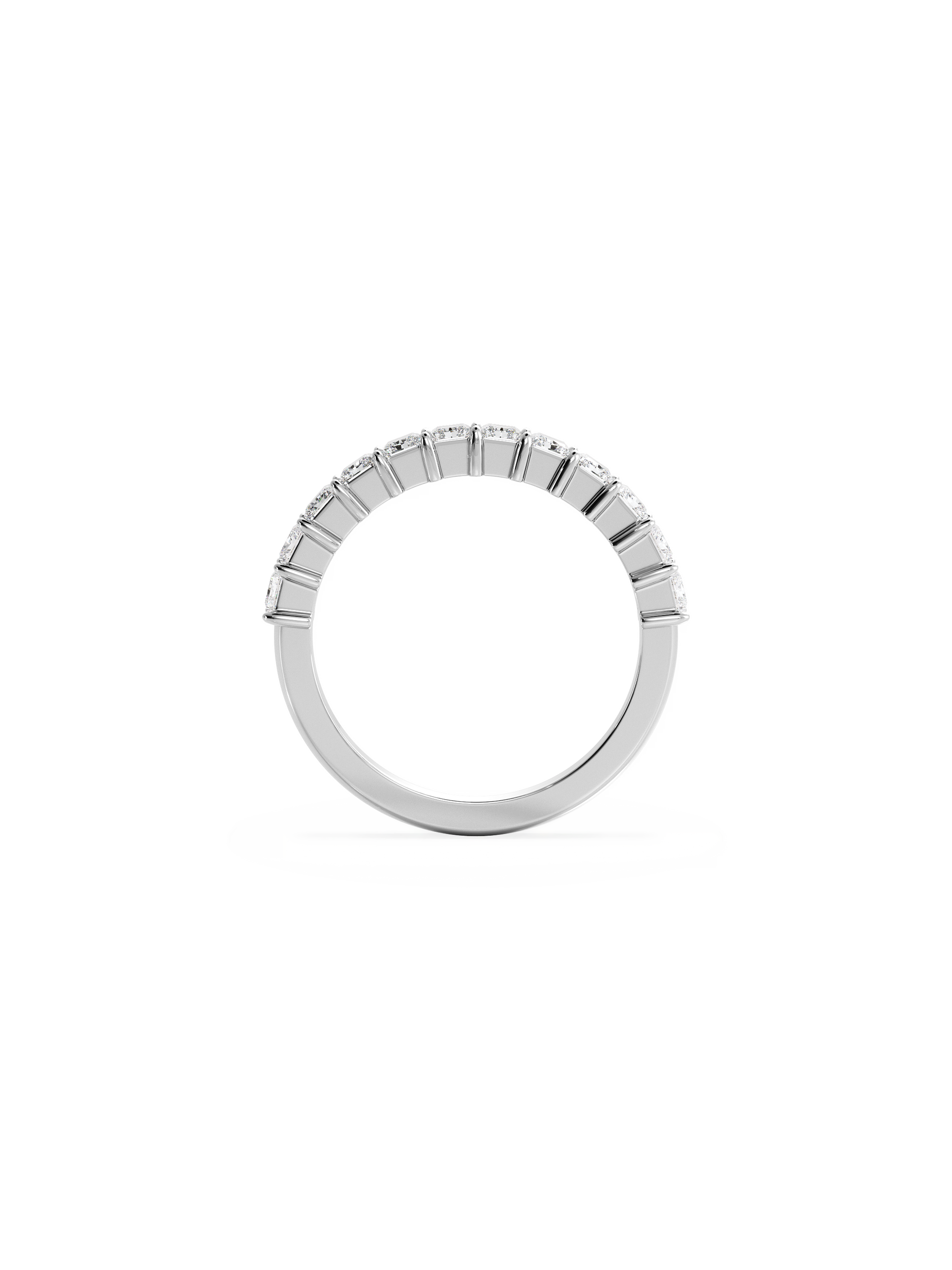 0.37 CT Round Full Eternity Lab Grown Diamond Wedding Band
