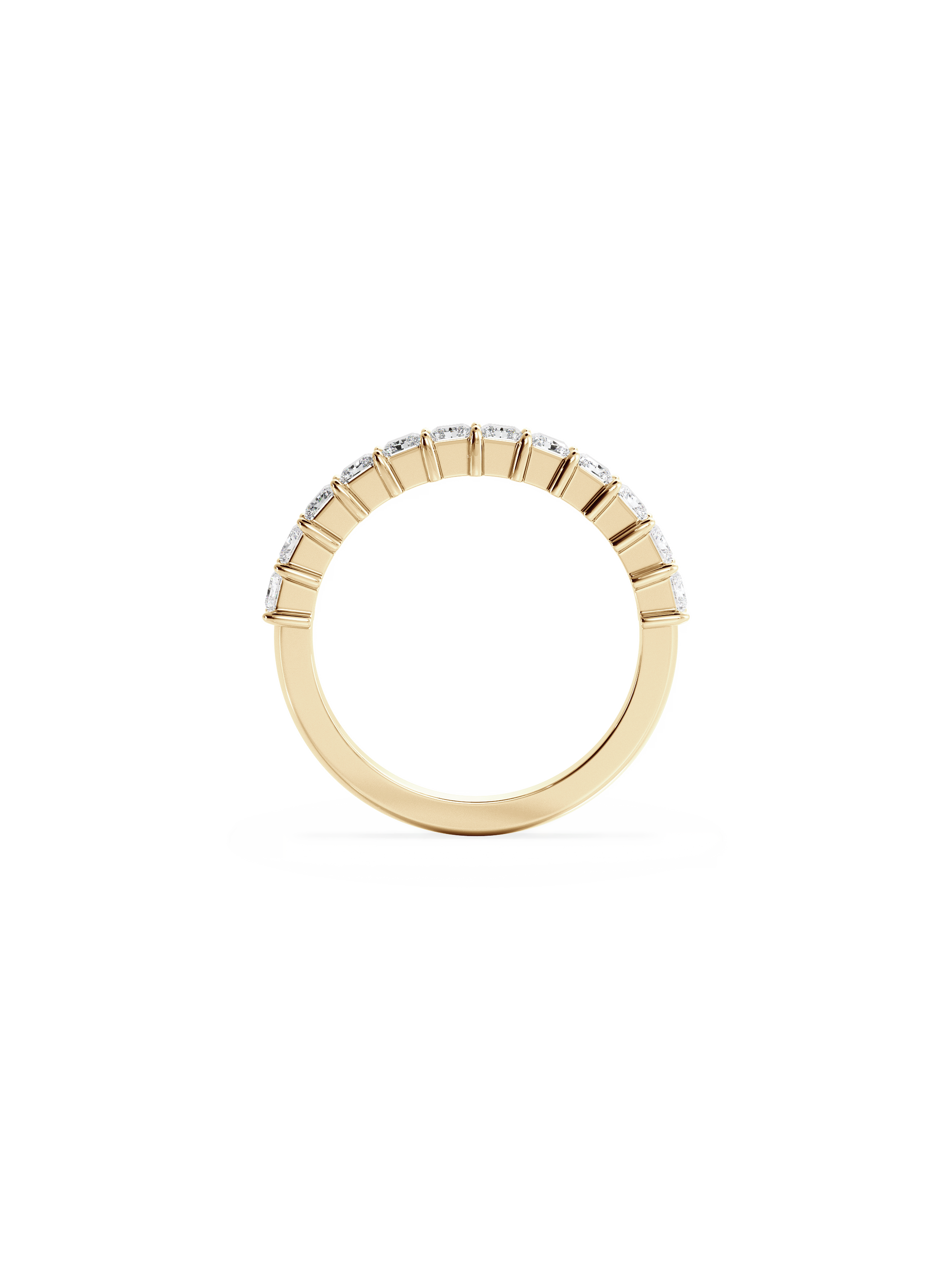 0.37 CT Round Full Eternity Lab Grown Diamond Wedding Band