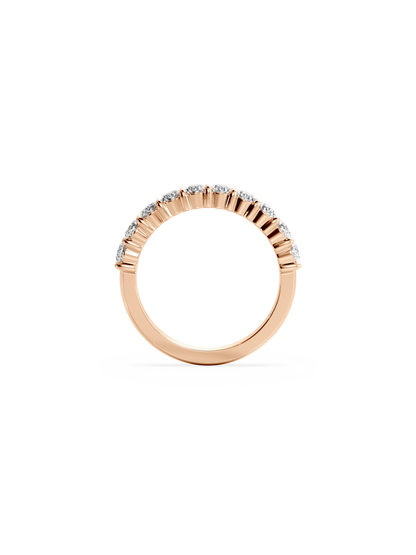 0.37 CT Round Full Eternity Lab Grown Diamond Wedding Band