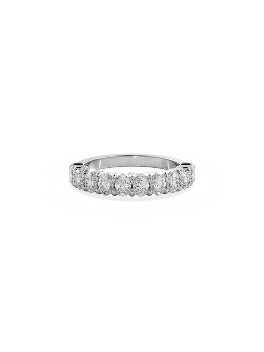 0.37 CT Round Full Eternity Lab Grown Diamond Wedding Band