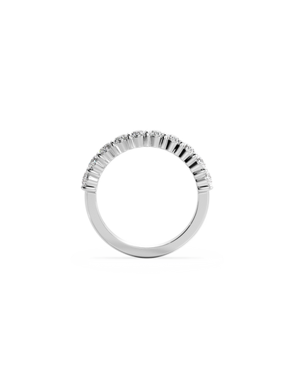0.37 CT Round Full Eternity Lab Grown Diamond Wedding Band