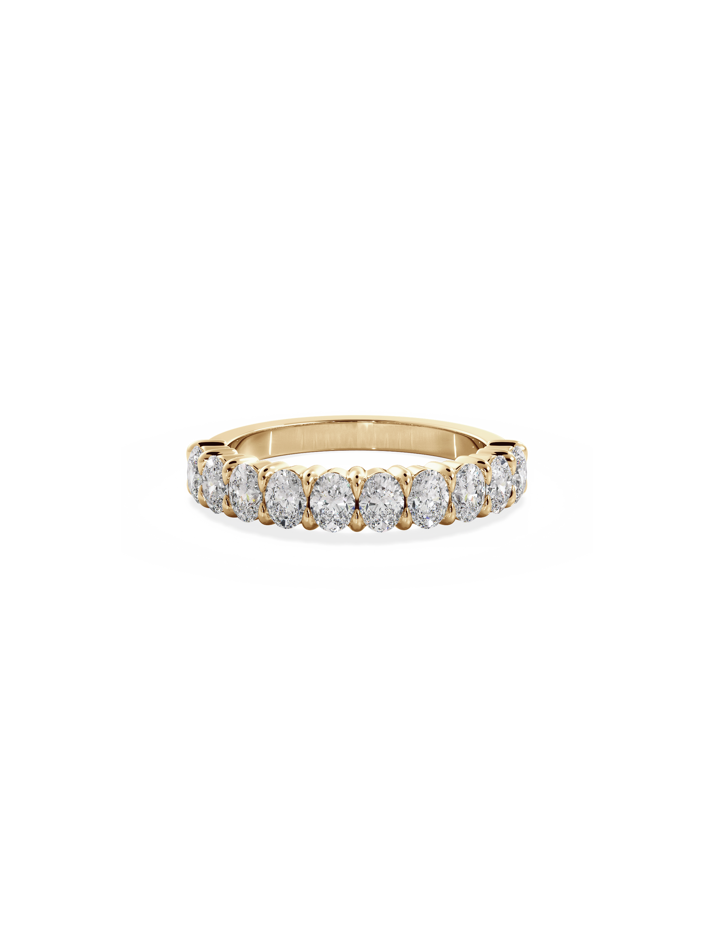 0.37 CT Round Full Eternity Lab Grown Diamond Wedding Band