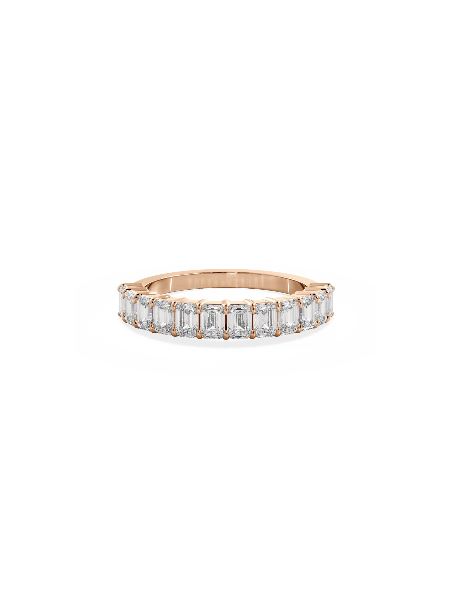 0.37 CT Round Full Eternity Lab Grown Diamond Wedding Band